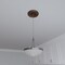 Ekena Millwork Baltimore PVC Medallion (Canopies up to 4 1/4"), 10"OD x 3 1/2"ID x 3/4"P, Metallic Dark Copper CMP10BACDC - alternate 6